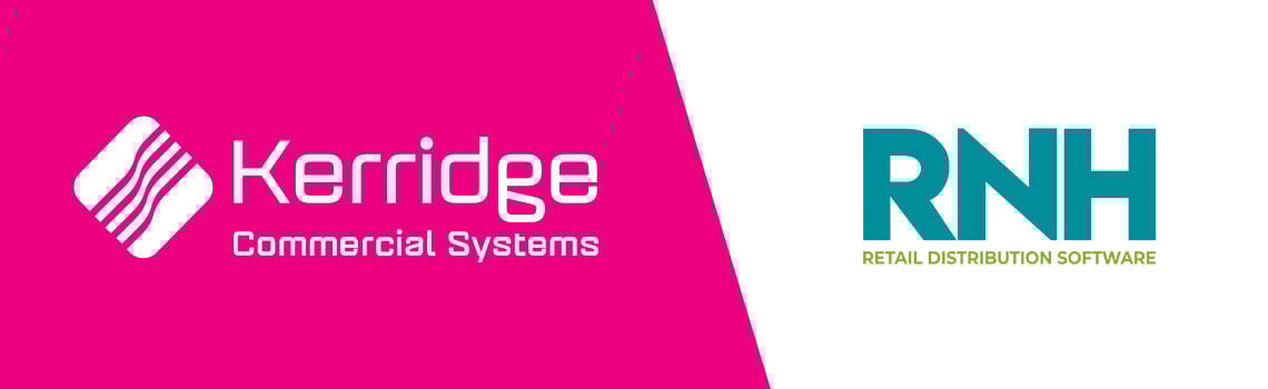 Kerridge Commercial Systems Ltd logo and the RNH Solutions logo.