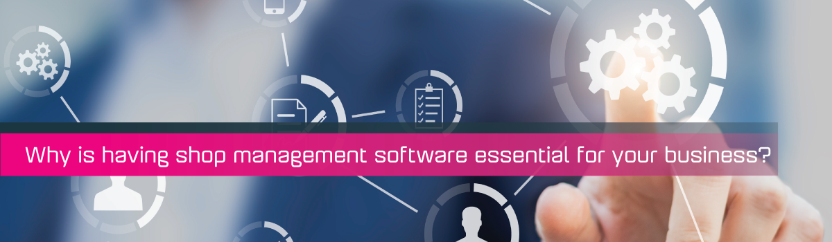 A hand clicking on a settings icon.